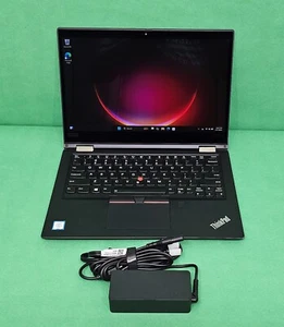 Lenovo ThinkPad X390 Yoga 13.3" Touch Laptop Core i5-8365U 8GB RAM 256GB SSD - Picture 1 of 8