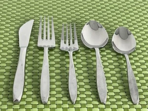 Ekco CORSAIR Stainless Burnished Handle Glossy Bowl Japan Choice Flatware B78G - Picture 1 of 23