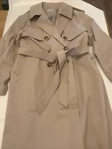 Trench cappotto donna Miss Selfridge oversize beige taglia 12 - Foto 1 di 7