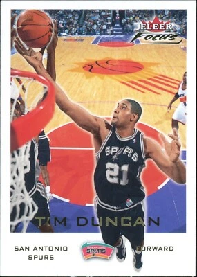 2000 Fleer Focus Tim Duncan #113 - Image 1 of 2