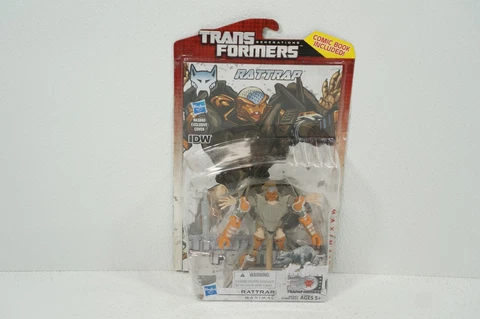 Transformers Rattrap Thrilling 30 Action Figure Hasbro 2013 Cover