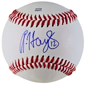 Austin Hays Signed Baseball Cincinnati Reds Baltimore Orioles All Star Proof COA - Picture 1 of 8