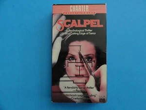 SCALPEL - 1976 (BLOCKBUSTER VIDEO VHS TAPE ) ROBERT LANSING - Picture 1 of 9