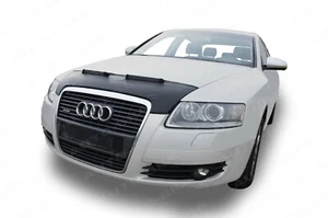 CAR HOOD BONNET BRA fits Audi A6 C6 2004-2011 NOSE FRONT END MASK BRA DE CAPOT - Imagen 1 de 5