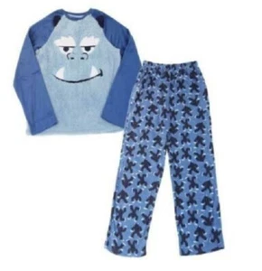 St. Eve Kids' 2-Piece Sleepwear Set Blue Yeti - Picture 1 of 3