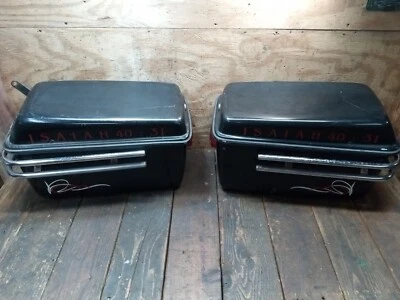 Bolsas de sillín Honda GL1000 Goldwing soportes de equipaje con intermitentes 1978 78 gl 1000 Foto 1 de 4