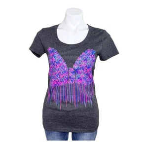 Camiseta para mujer Disney Minnie Mouse con cuello redondo y moño pequeña - Imagen 1 de 7