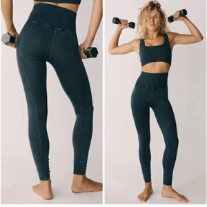 NWT FP Movement Good Karma Leggings Washed Black” XS/S - Picture 1 of 7