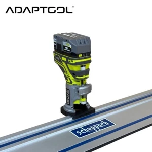 Ryobi R18TR-0 ONE+ Trim Router Guide Rail Adaptor for Scheppach Guide Rail - Picture 1 of 8