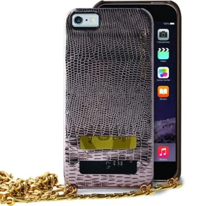 Puro Glam Cover Snap-On Handy-Kette Case Custodia Protettiva per IPHONE 6 Più 6s - Foto 1 di 3