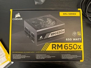 Corsair RM650x 650W 80 Gold Vollmodulares Netzteil PSU - Bild 1 von 5