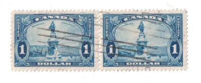 Canada - #227 Used horizontal pair issued in 1934 - 2021 CV $22.00 - Image 1 of 2