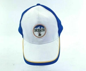 Gorra de béisbol Kevin Harvick #4 Busch Beer ajustable blanca azul - Imagen 1 de 6