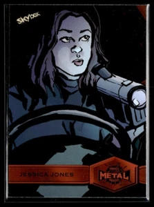 2022 Marvel Metal Universe Spider-Man Orange Light FX 12/25 Jessica Jones - Picture 1 of 2