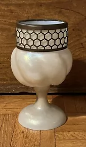 Kralik Art Glas ~ Spiralvase Jugendstil Tschechisch - Bild 1 von 6