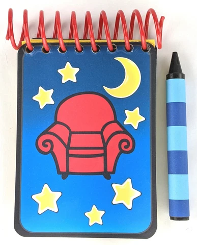 Handcrafted Blue Stripes Notebook -NIGHT Cover