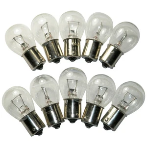 #1156 Standard Bulbs For Back Up Lights Single Post (10 PACK) #30CCA - Picture 1 of 1