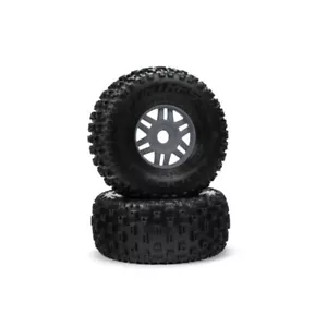 ARRMA Mojave 6S BLX dBoots Fortress Pre-Mounted Tire Set (Gun Metal) (2) - Picture 1 of 1