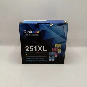 12pk 251XL CLI-251XL CYM Ink Cartridges For Canon MG6320 MG5420 MX722 MX922 - Picture 1 of 7