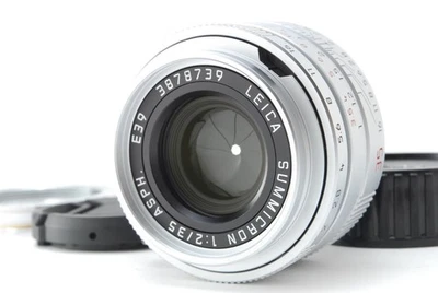 Lente CLA'd[EXCELENTE COMO NUEVA] Leica Summicron 35 mm f/2 ASPH E39 Silver... - Imagen 1 de 4