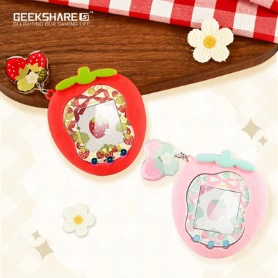 Geekshare Protective Case Compatible with Tamagotchi Uni Cover Shell Strawberry - Image 1 of 4