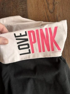 Pantalones de yoga vintage Victoria's Secret LOVE PINK VS plegables acampanados grandes Y2K - Imagen 1 de 5