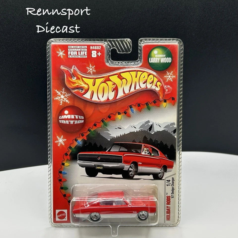 Dodge Charger Larry Wood Holiday Rods '67 2004 Hot Wheels Foto 1 de 1