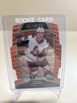 2019-20 Upper Deck Allure - Rookies Vitalii Abramov #84 Orange Slice /199 (RC) - Image 1 of 2