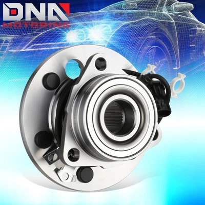 Conjunto de cojinete de cubo de rueda delantera para Chevy GMC K1500-2500 1995-2000 Tahoe Yukon Foto 1 de 4