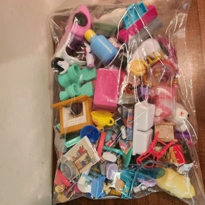 TOY BOX LOT - Accessories For Barbie, Bratz, Polly Pocket, & More! - Picture 1 of 9