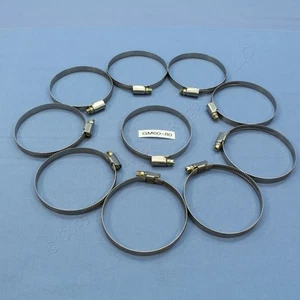 10 GM OEM 11088351 Stainless Radiator Hose Clamps Opel Acsona Vauxhall Cavalier - Picture 1 of 3