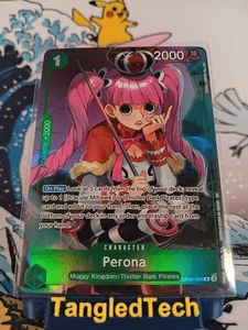 Caja Ilustración One Piece Perona OP09-034 R Vol. 4 hologramas promocionales ingleses casi como nuevos - Imagen 1 de 2