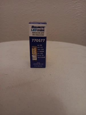 Bulbrite 770577 120V 3.5W LED Mini Light Bulb. - Image 1 of 4