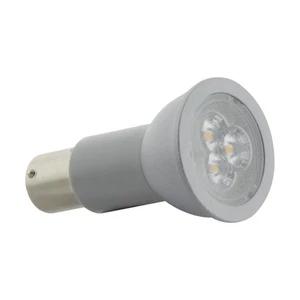 Satco 3w R12 LED 1383 Elevator Bulb 3000K Bayonet Single Contact Base 12 Volt - Picture 1 of 5