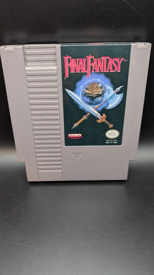 Final Fantasy (Nintendo NES, 1990) TESTED/AUTHENTIC - Image 1 of 4