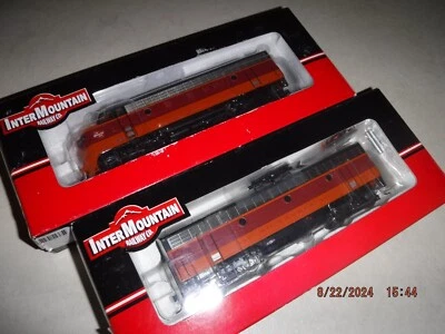 INTERMOUNTAIN HO MILWAUKEE ROAD EMD F7A/B SET w/SOUND/DCC #'s 115A & 116B - NEW! - Image 1 of 4