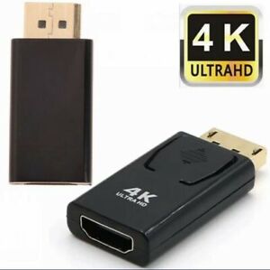 4K Display Port DP Male To HDMI Female Adapter Converter Adaptor For HDTV