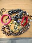 Costume Jewellery Beads Mixed Job Lot Necklace 