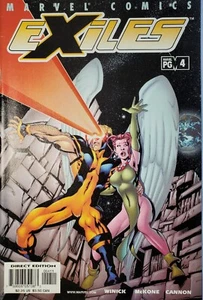 Marvel Comics the Exhiles Vol. 1 No. 4 2001 - Picture 1 of 4