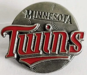 MINNESOTA TWINS Fine Pewter Siskiyou MLB Baseball Lapel Pin Tac NEW With Tag USA - Picture 1 of 3