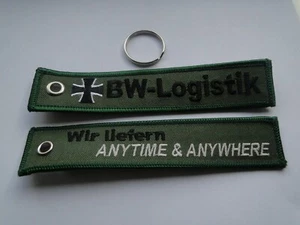 Schlüsselanhänger/Key-ring  BW-Logistik Wir liefern anytime  ca 13x2,5, cm  - Picture 1 of 1
