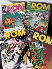 ROM the SPACE KNIGHT #18 57 58 65   X-Men Alpha Flight Last issue