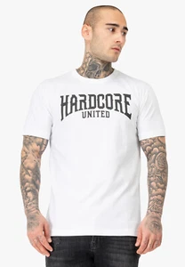 HARDCORE UNITED Herren T-Shirt "Classic United" | Weiß Logo NEW COLLECTION - Bild 1 von 4