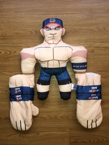 John Cena WWE Blitz Brawler Never Give Up 22” Plush Punching Toy by TOMY Cover
