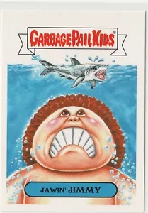 Garbage Pail Kids Jawin' Jimmy 8b GPK Topps 2018 Oh The Horror-ible Jaws shark - Picture 1 of 2