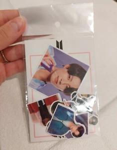 BTS Jeon Jungkook Juego de Pegatinas Lote Paquete Pegatinas Bangtan K-Pop X9 Nuevo Merchandising - Imagen 1 de 8