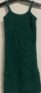 ⚡️Art Class Jade Fuzzy Straps Knit Dress (Small 6/6X) - Picture 1 of 2