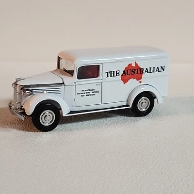 Matchbox Models of Yesteryear 1937 GMC Van The Australian Australia Newspaper - Image 1 of 4