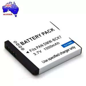 DMW-BCK7 Battery For Panasonic Lumix DMC-FT20 DMC-FT25 DMC-FT30 DMC-TS25 Camera - Picture 1 of 4