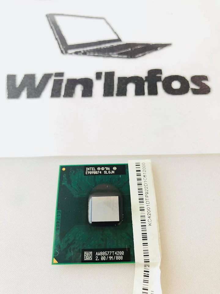 Intel Pentium Dual Core 2.00GHz CPU Slgjn AW80577T4200 Acer Aspire 5738/5338 - Image 1 of 1